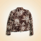 70s italian abstract print shirt