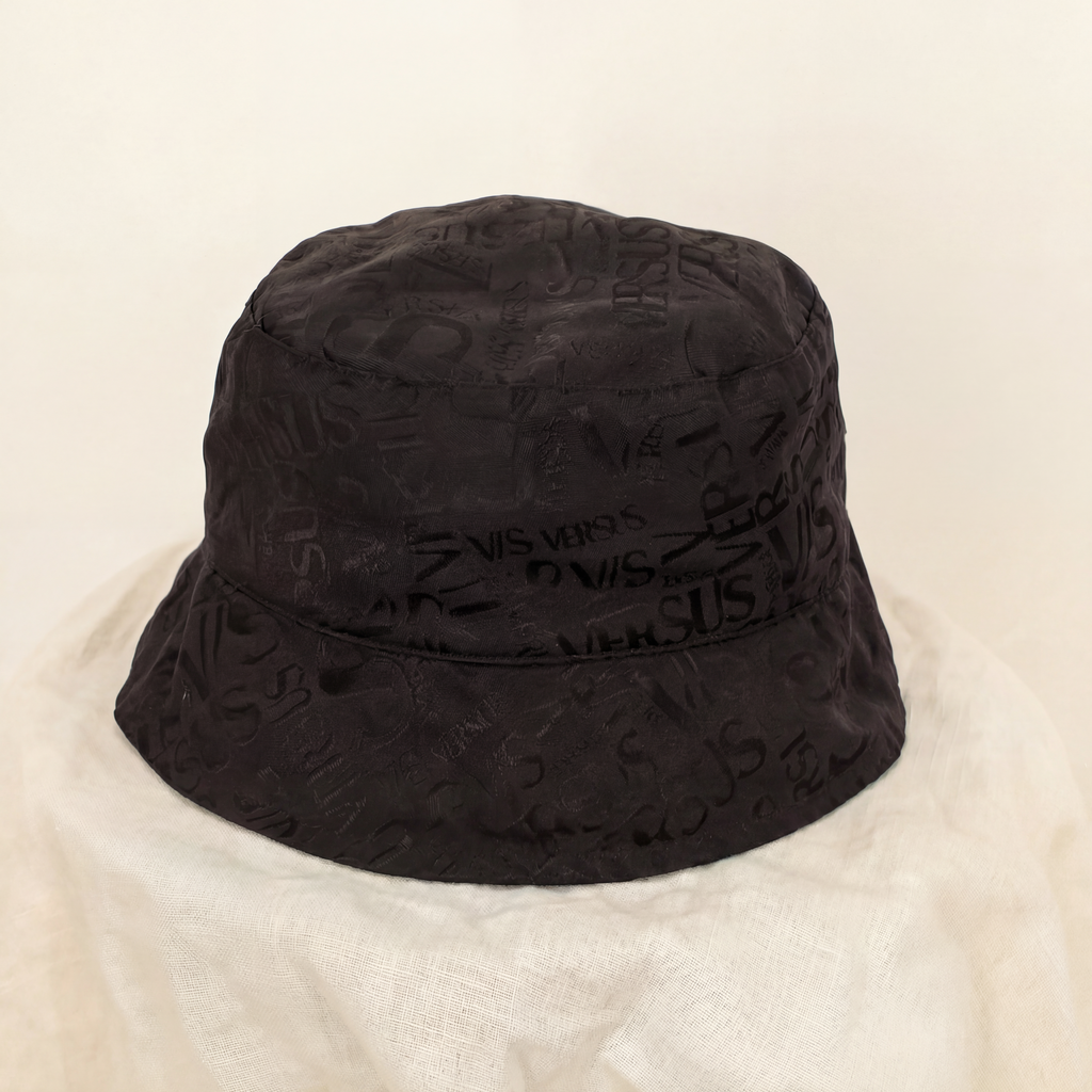 y2k versus versace  logo jacquard bucket hat