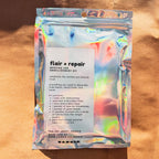 flair + repair kit for visible mending: magic rabbits