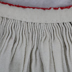 70s eastern european folk embroidered linen blouse