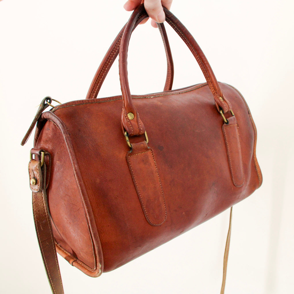 70s coach nyc barrel satchel