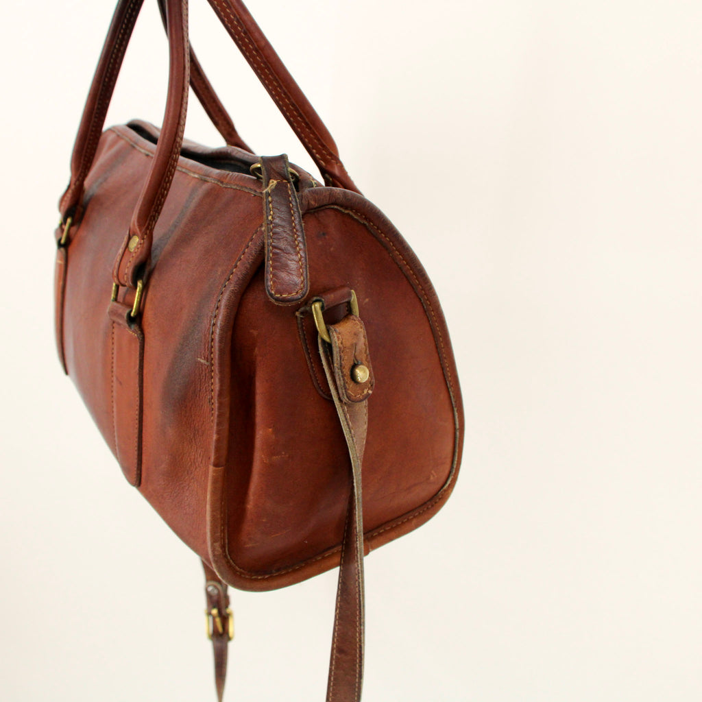 70s coach nyc barrel satchel