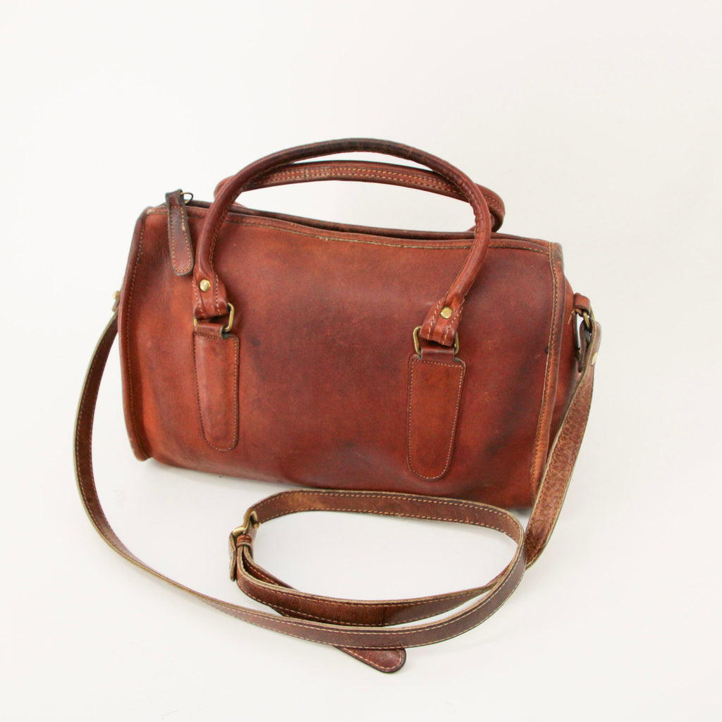 70s coach nyc barrel satchel