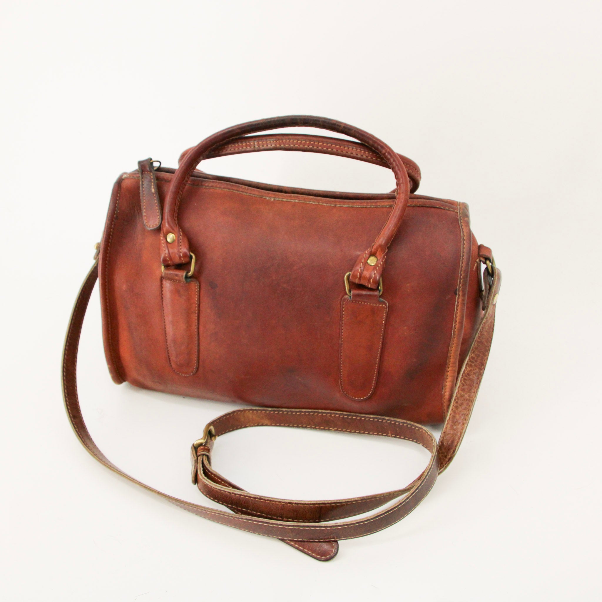 70s coach nyc barrel satchel