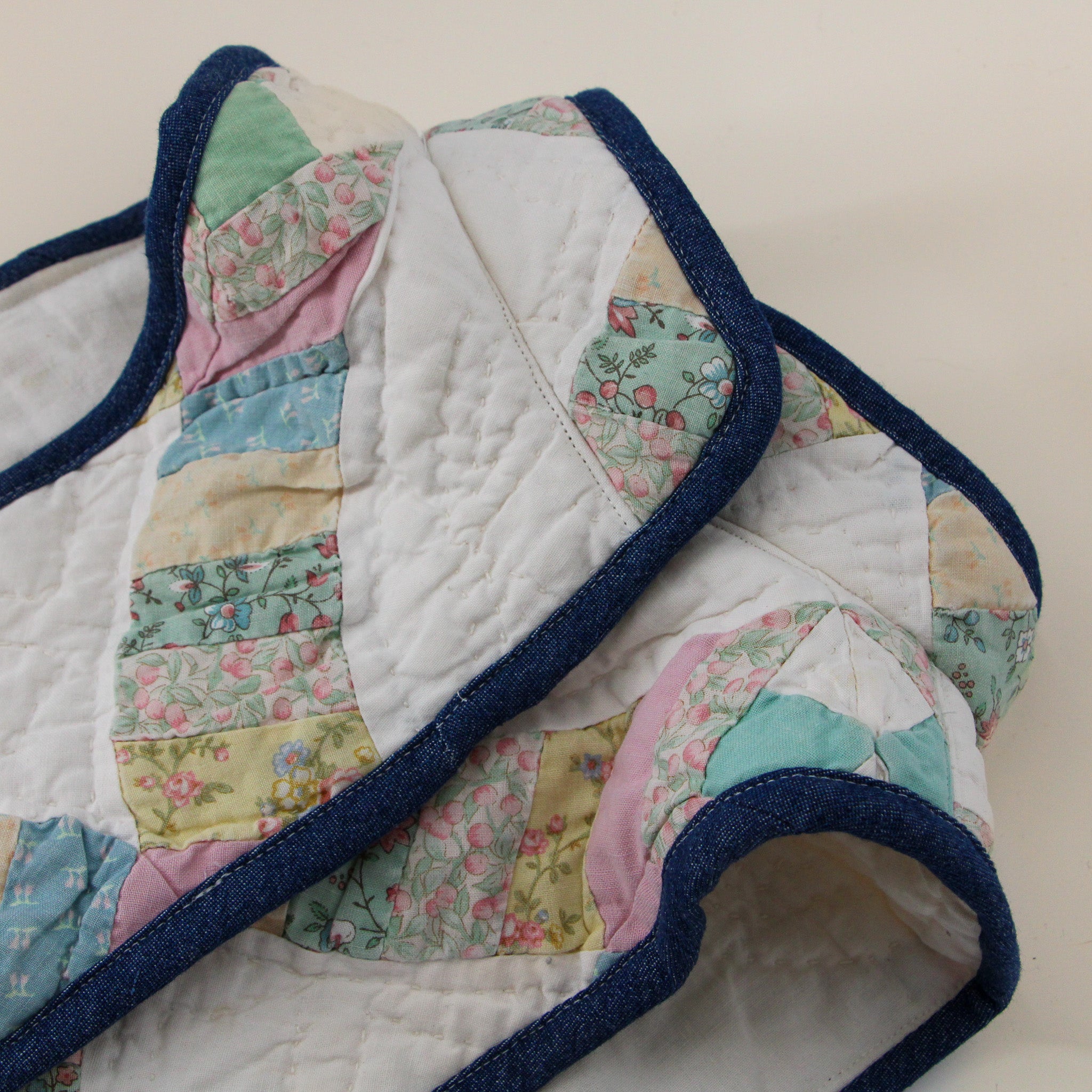 jackie quilt - reclaimed vintage quilt dickey