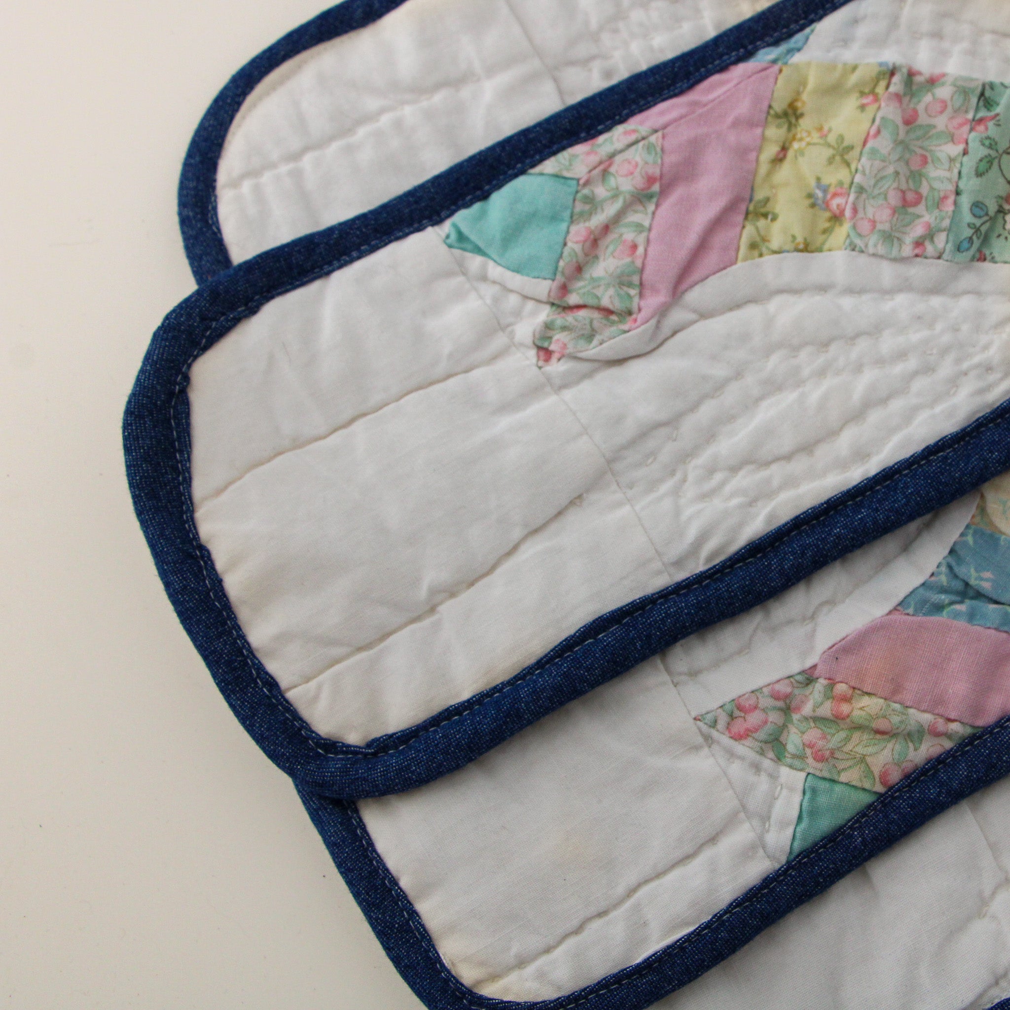 jackie quilt - reclaimed vintage quilt dickey