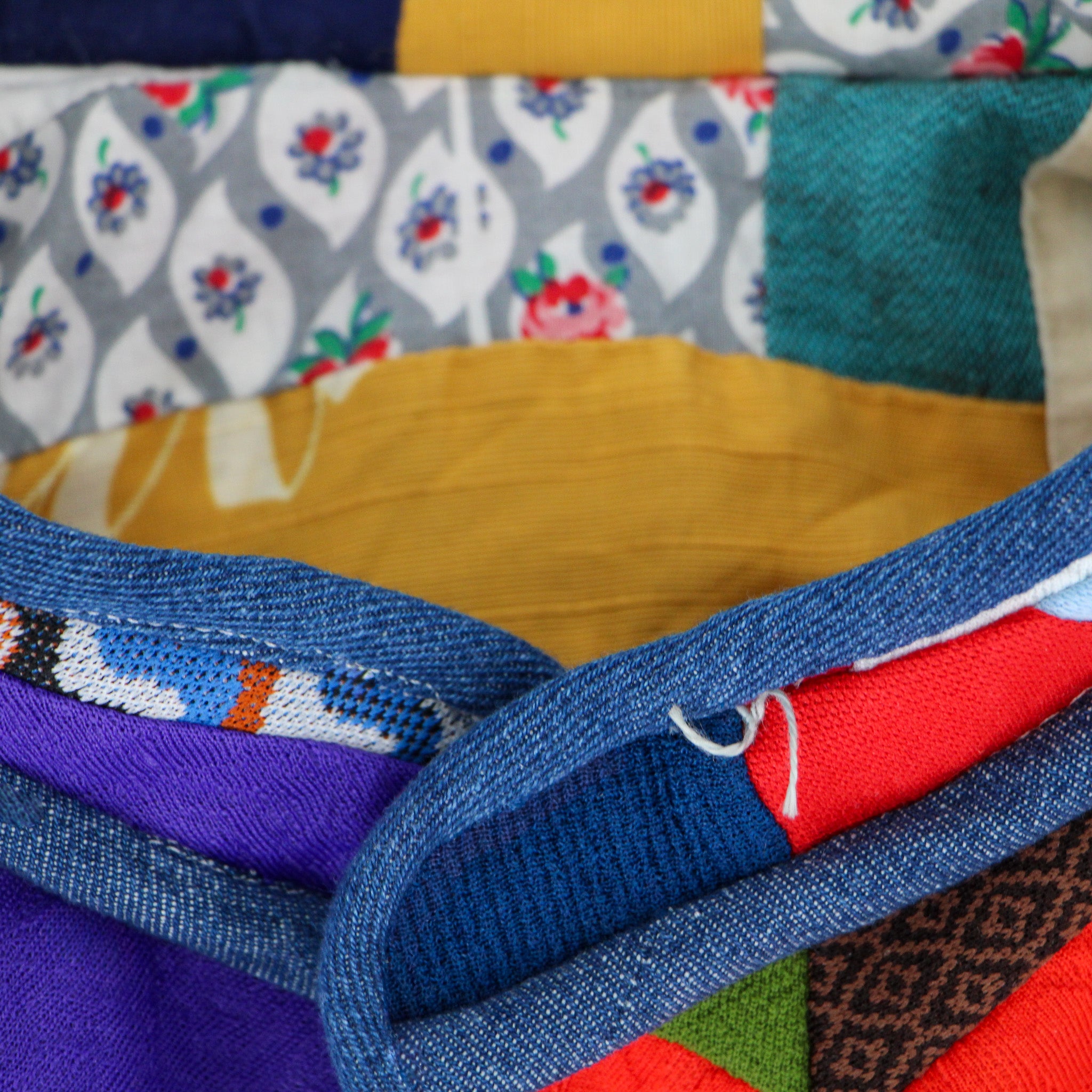 amy quilt - reclaimed vintage quilt dickey