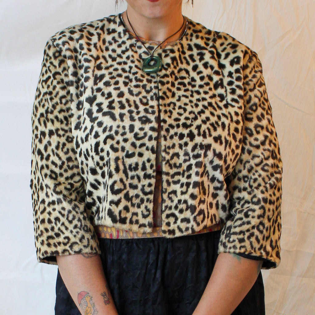 60s lucite bead pendant choker - remade