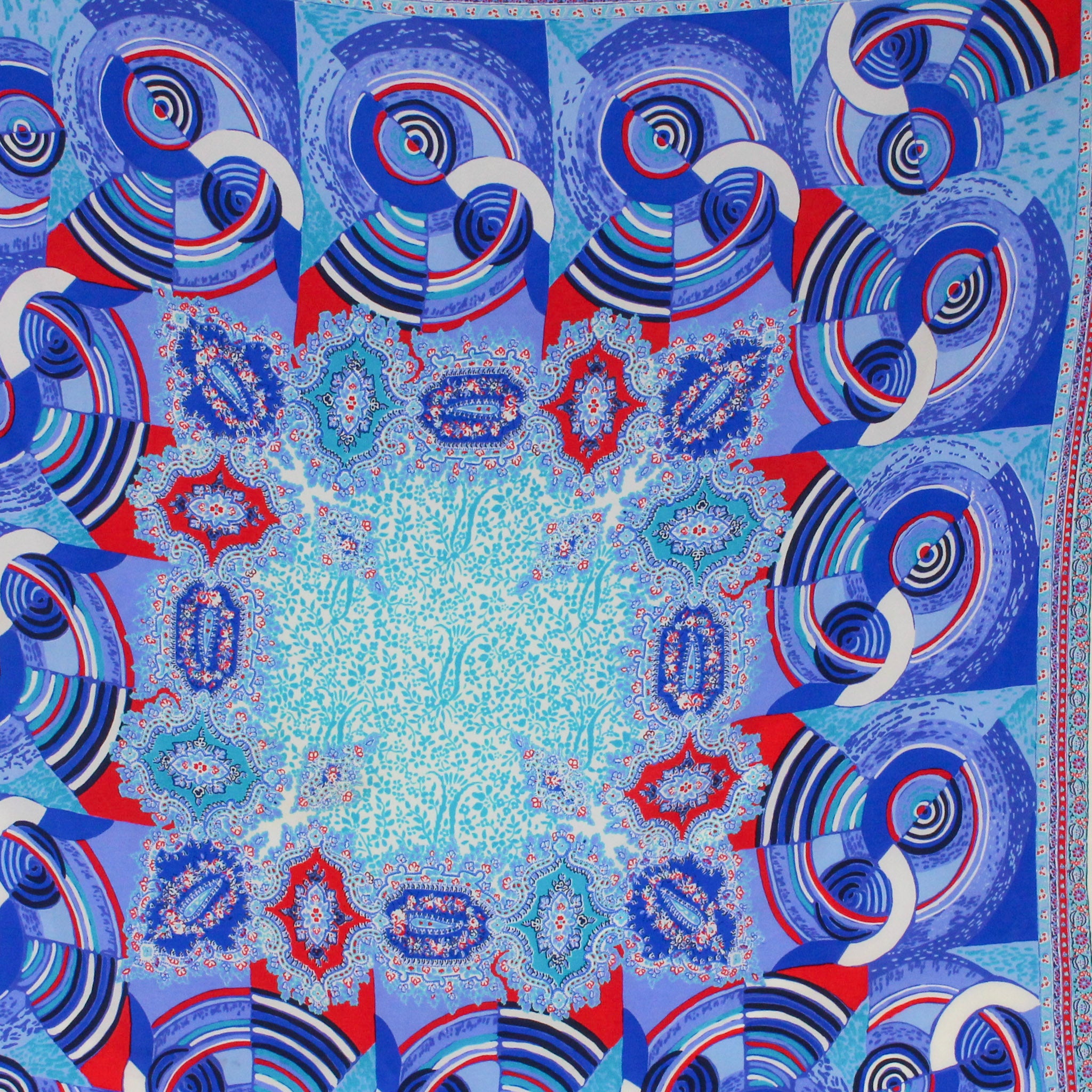 80s gianni versace early-house op art scarf