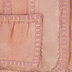 90s moschino cheap and chic blush suede jacket