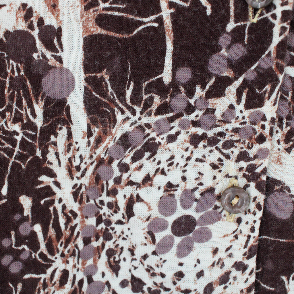 70s italian abstract print shirt