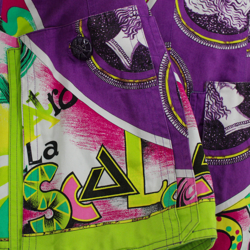 90s gianni versace ss1991 runway 'opera balletto teatro cinema' blazer