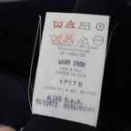 1994 gianni versace couture navy wool pinafore dress