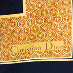 80s christian dior jeweled insect scarf