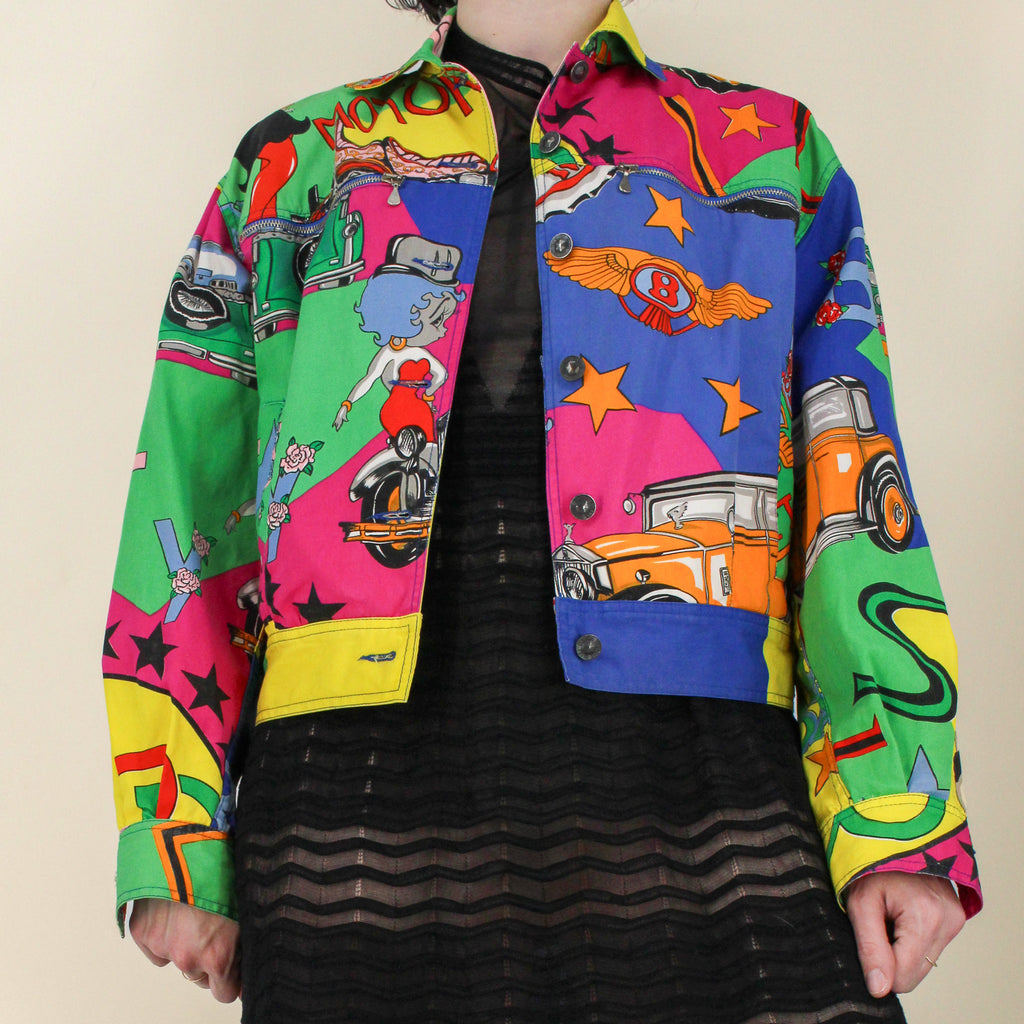 1991 versace jeans couture betty boop jacket