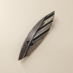 90s sterling silver modernist brooch -  embla 925a