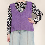 90s zebra print 100% silk blouse