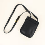 90s coach black sidepack crossbody bag