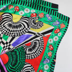 90s versus versace 'opera balletto teatro cinema' era oversized silk scarf