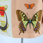90s gucci tom ford ss1994 heritage print silk shirt