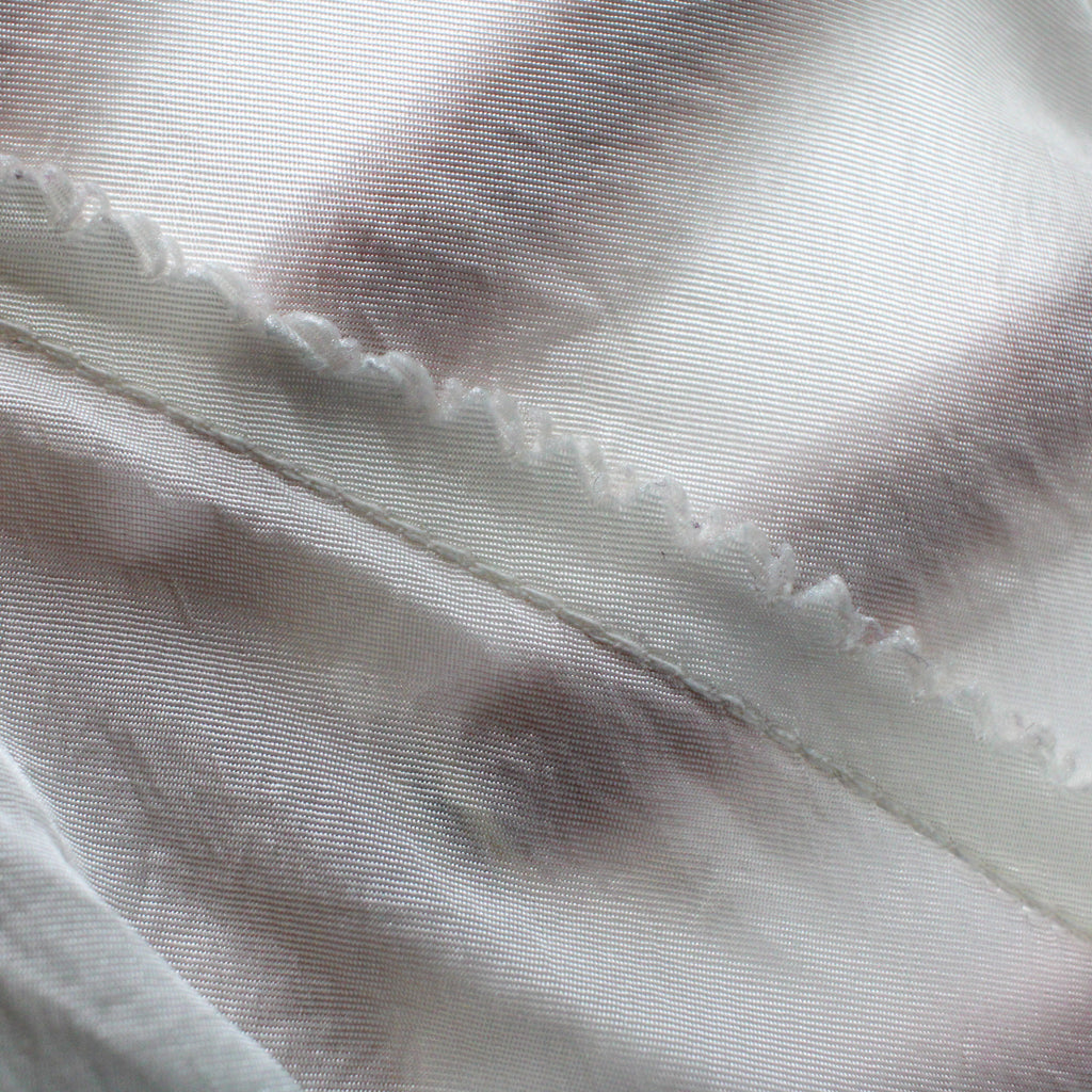 50s silk and net drop waist slip dress