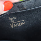 70s patchwork lizard skin clutch -  bags by varon