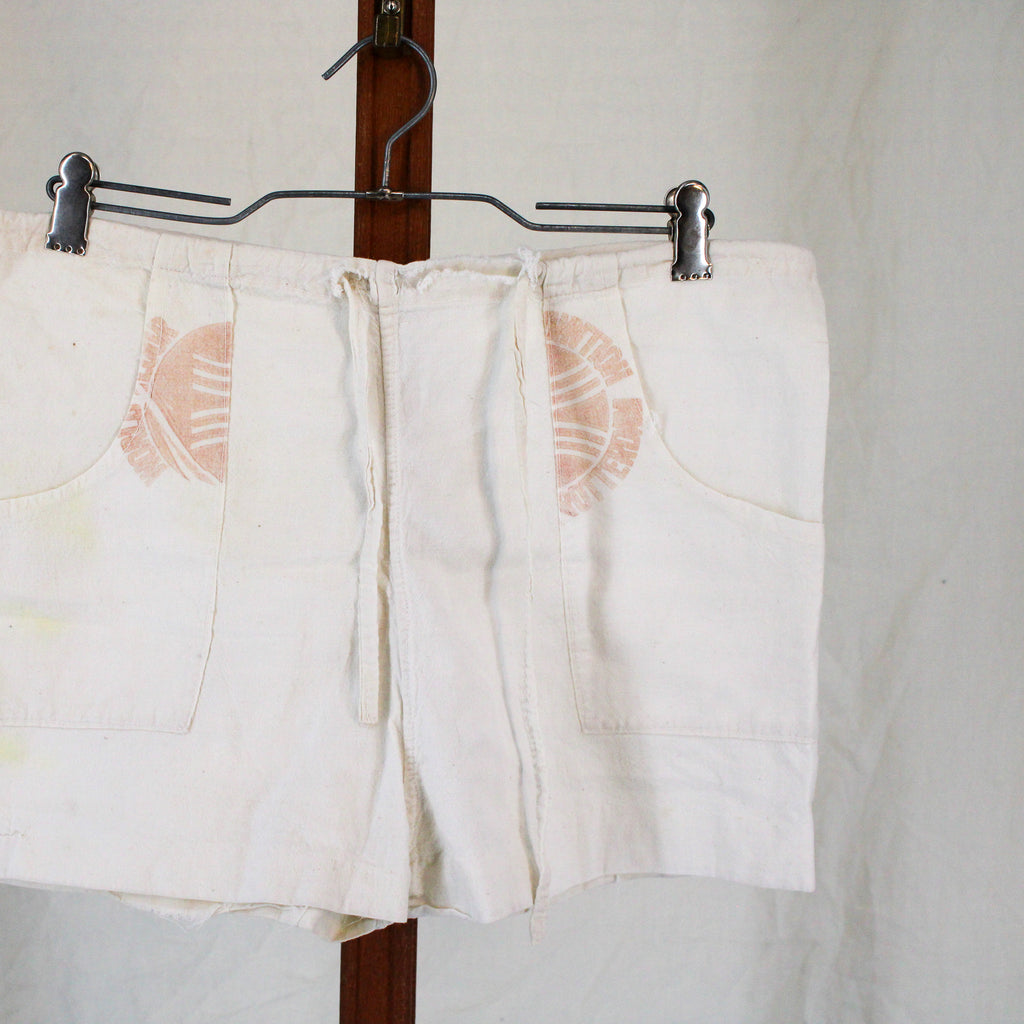 30s handmade flour sack shorts
