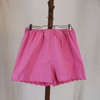 antique french monogrammed cotton camisole dress and bloomers set