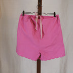 antique french monogrammed cotton camisole dress and bloomers set