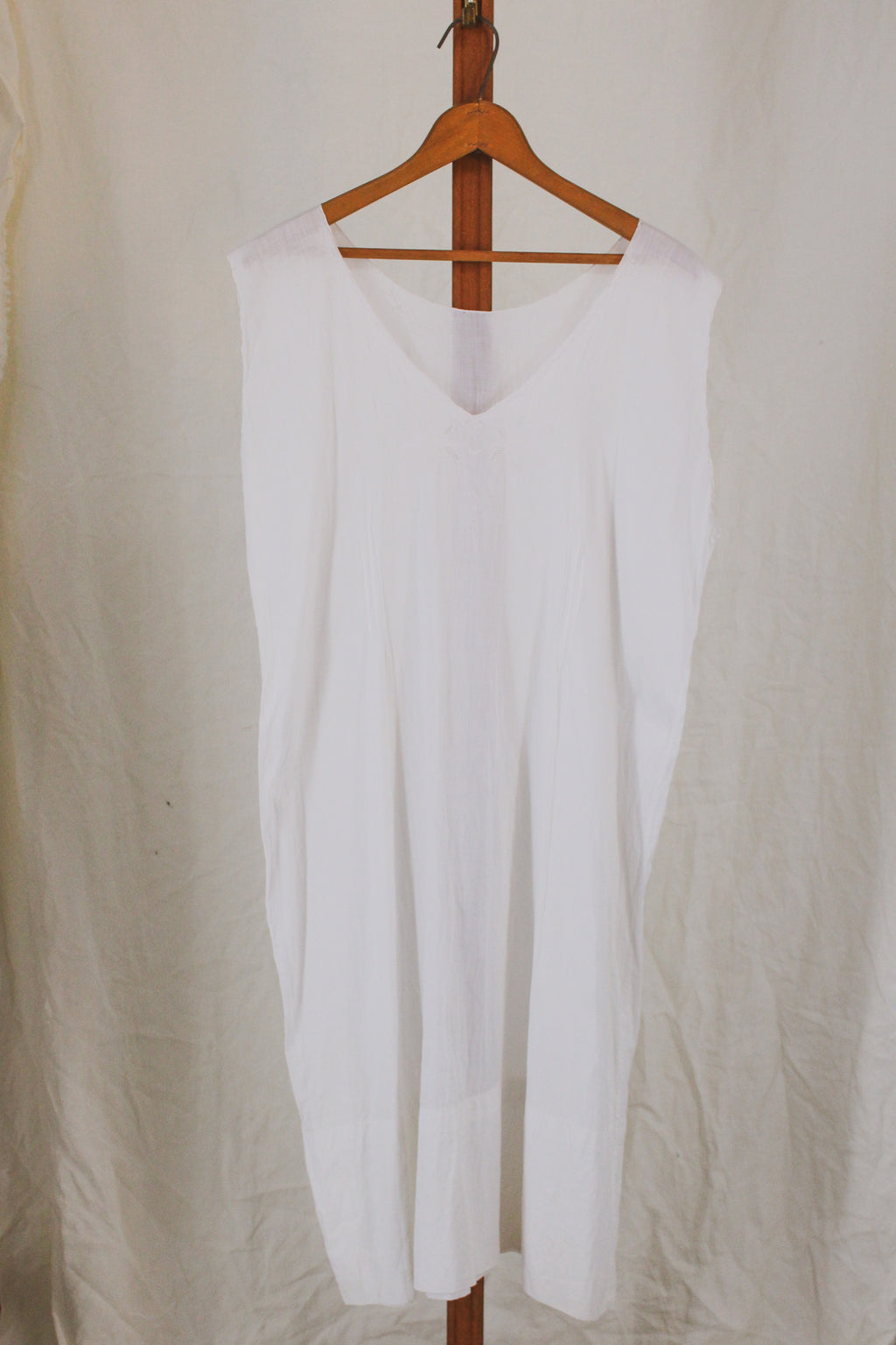 1900s antique whitework eyelet nightgown