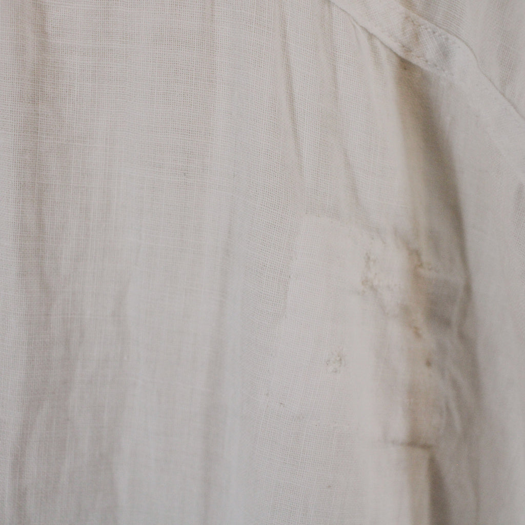 1970s prairie style eyelet cotton nightgown