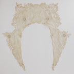 antique edwardian tape lace bertha collar