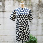 2015 céline by phoebe philo polka dot silk wool shift dress