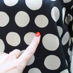 2015 céline by phoebe philo polka dot silk wool shift dress