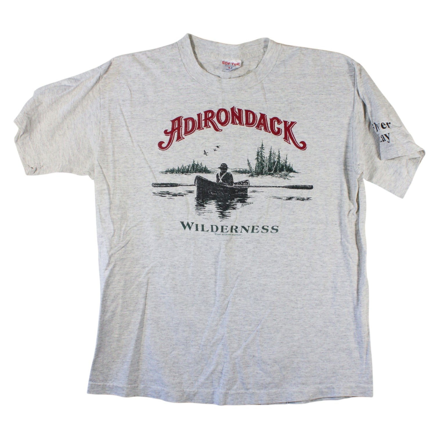 90s Adirondack Silver bay single stitch tee
