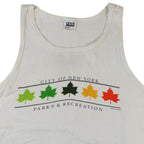 90s city of new york parks & recreation tank top made in usa