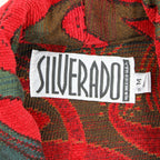 80s silverado western tapestry chenille jacket