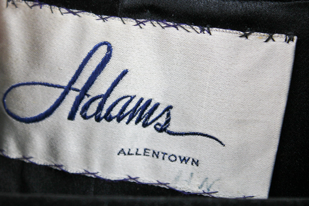 60s cocoon wool swing coat - french woven jacquard