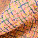 millie mini-purse -  50s embroidered quilting