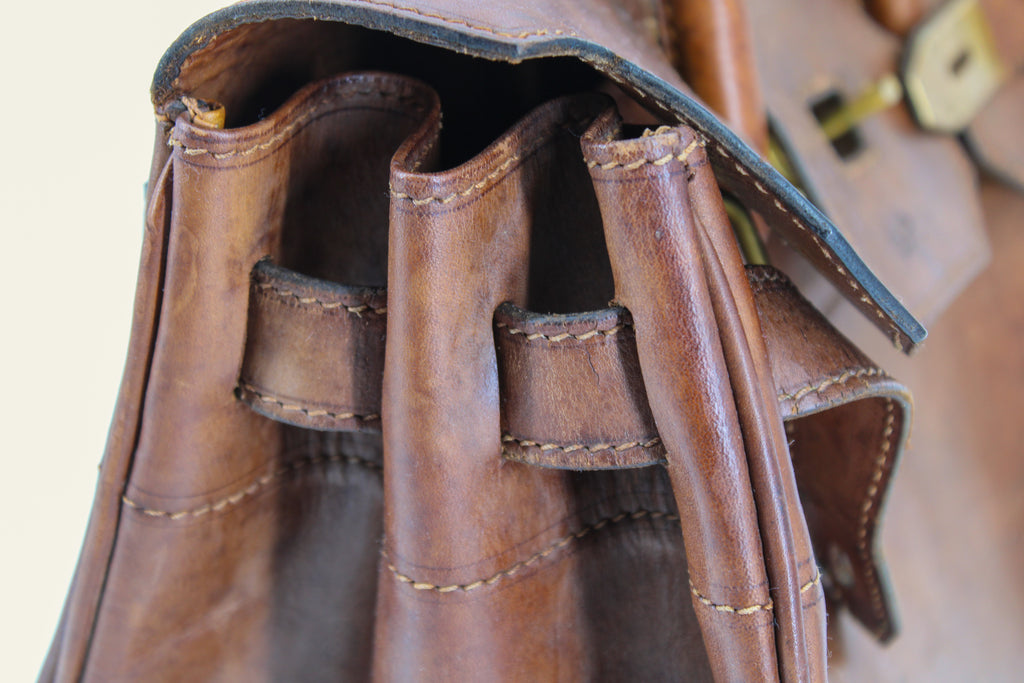 50s/60s gucci weekender - pre-birkin, ultra rare