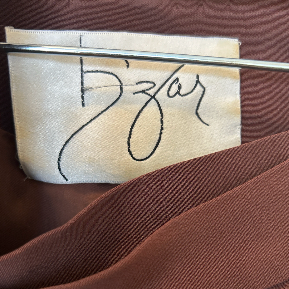 90s heavy beaded longline set - b'zar by bob mackie