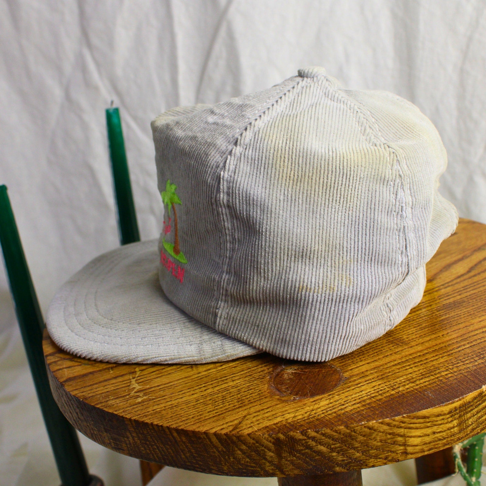80s - corduroy snapback - bonnie's beach club aspen