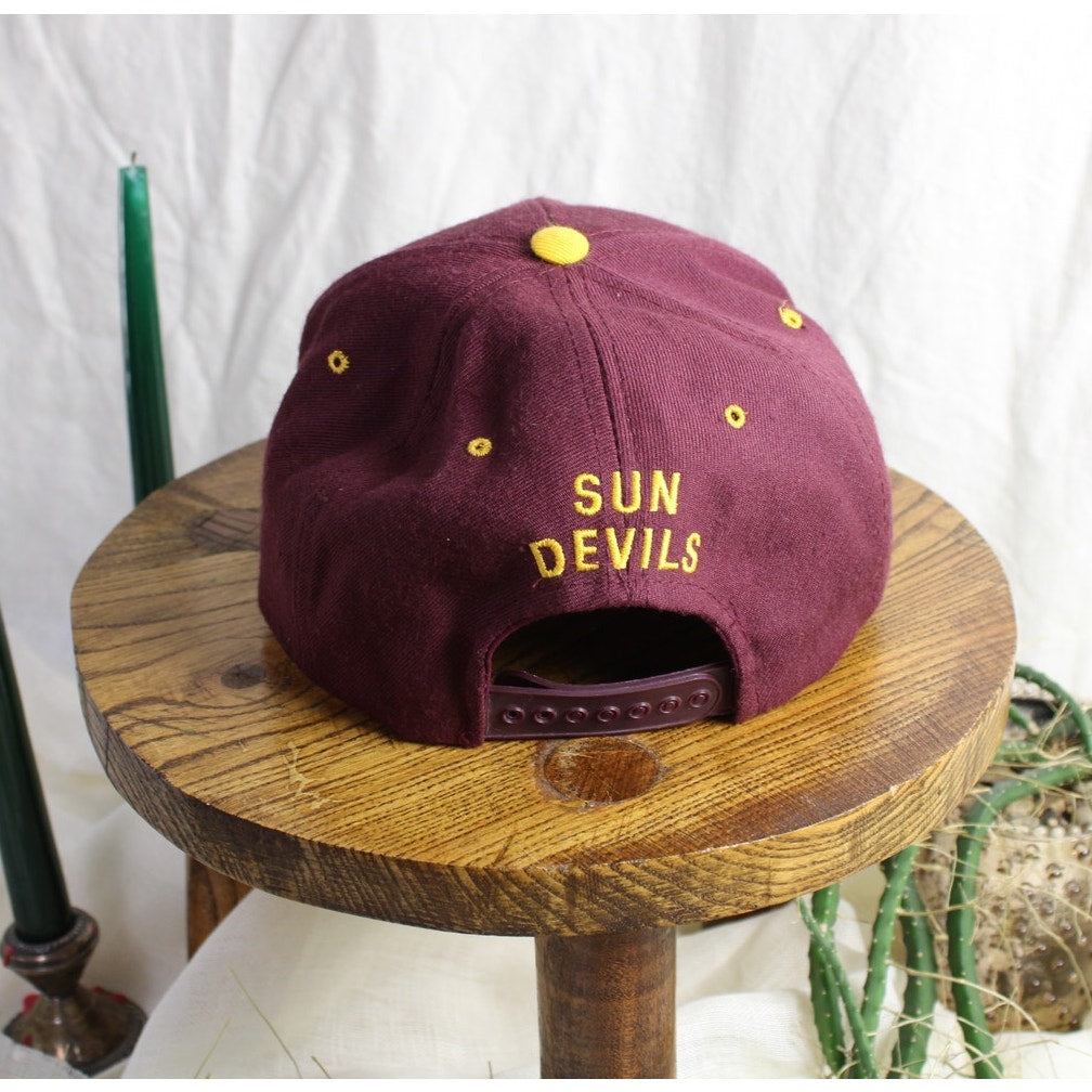 90s new era arizona state sun devils snapback