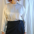 Back view showing button placket