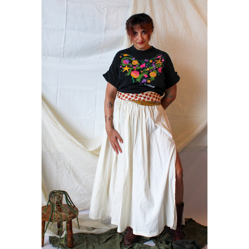 80s native sun x busch gardens neon sea life single-stitch tee (xl, made in usa)