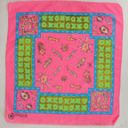 90s paris neon novelty bandana, reverse
