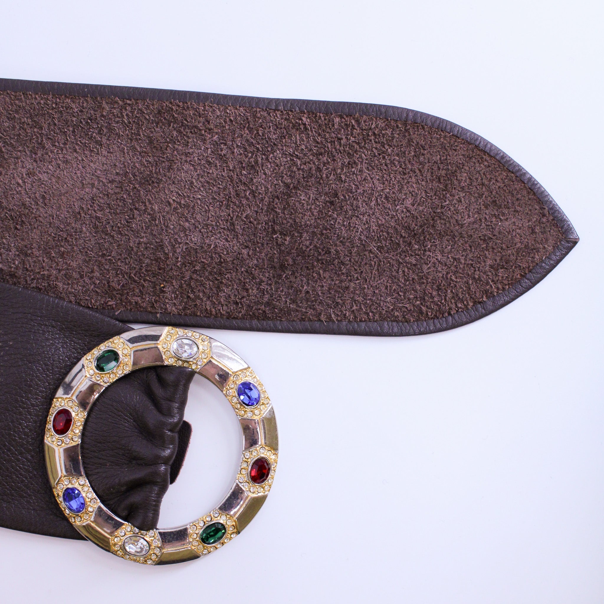 suede backing and tail end