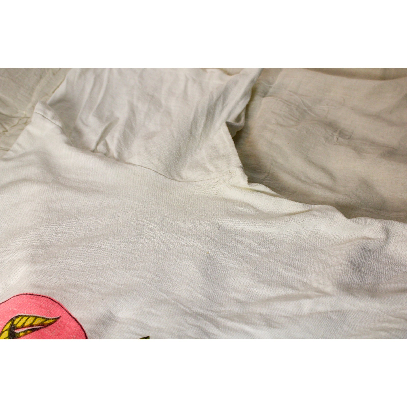 90s florida palm sunset single stitch tee