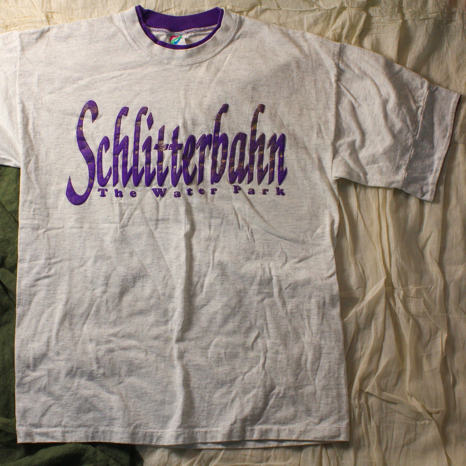 90s Schlitterbahn water park single-stitch tee