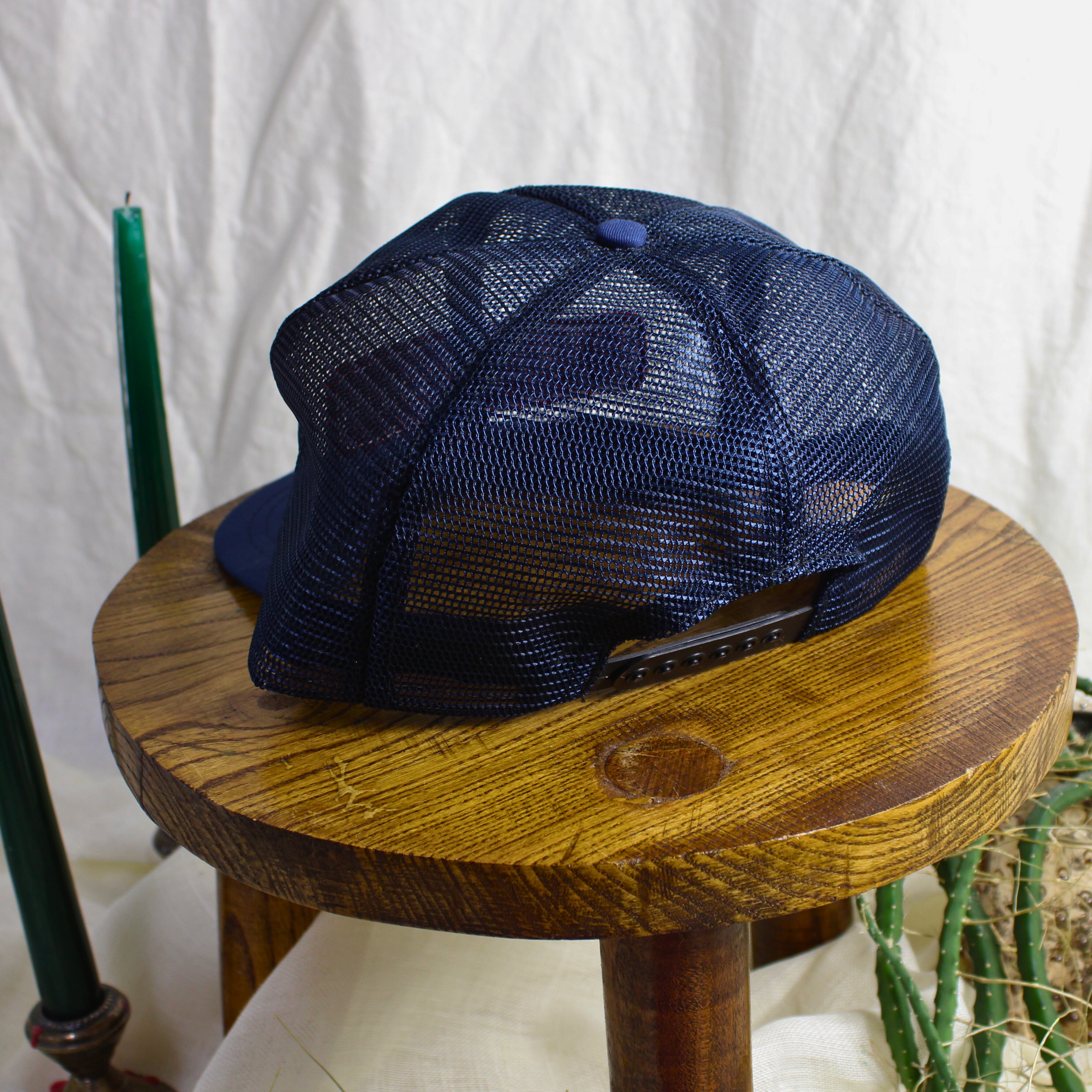 80s kenworth trucker hat – tonkin inc. seattle wa – mesh snapback